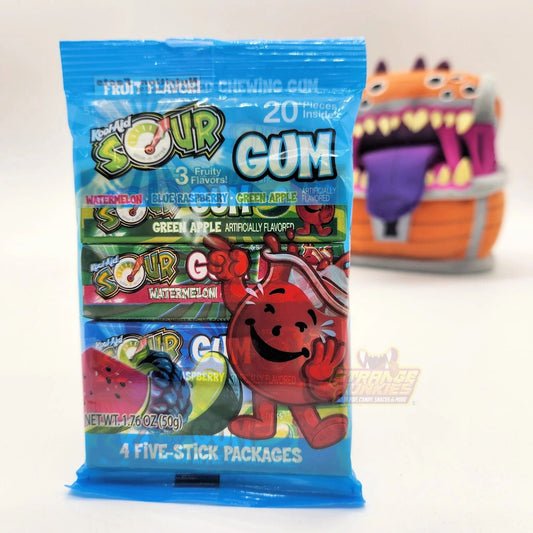 Kool Aid Gum Sour - 4Pack (Morocco)