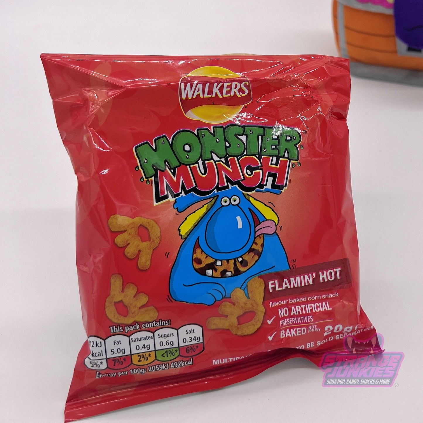 Walkers (LAYS/UK) Monster Munch Flaming Hot