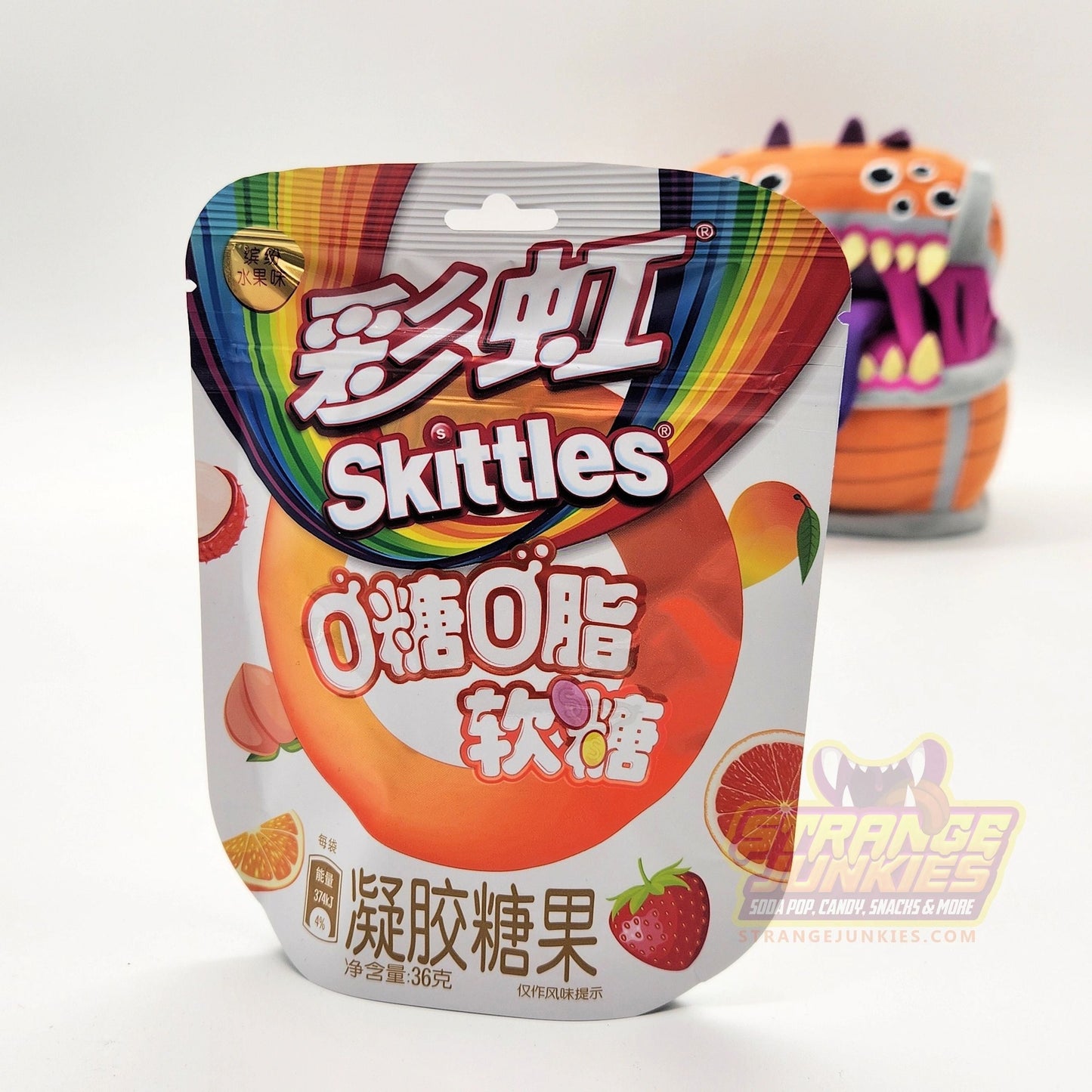 Skittles 0% Sugar Mixed Fruity Flavors Gummies - China